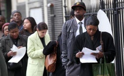 New York State Government Hosts Job Fair In Brooklyn.